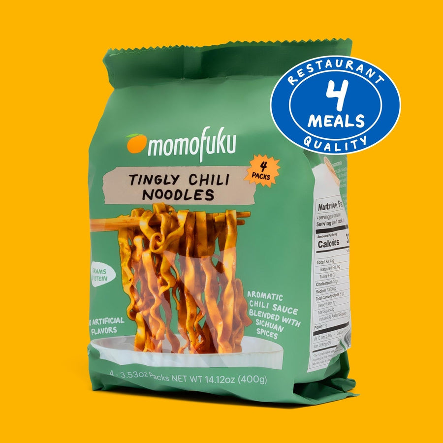 Tingly Chili Noodles | 4 Packs K7
